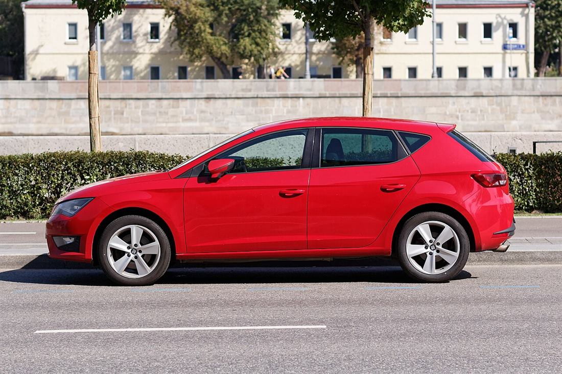 Roter Seat Leon